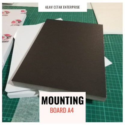 A4 size mounting board