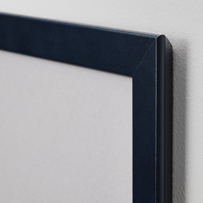 [Including Custom Photo Print Option] New Dark Blue 21 x 30cm Ikea Frame Fiskbo