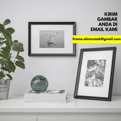 [Including Custom Photo Print Option] 21 x 30cm size A4  Ikea Frame Knoppang