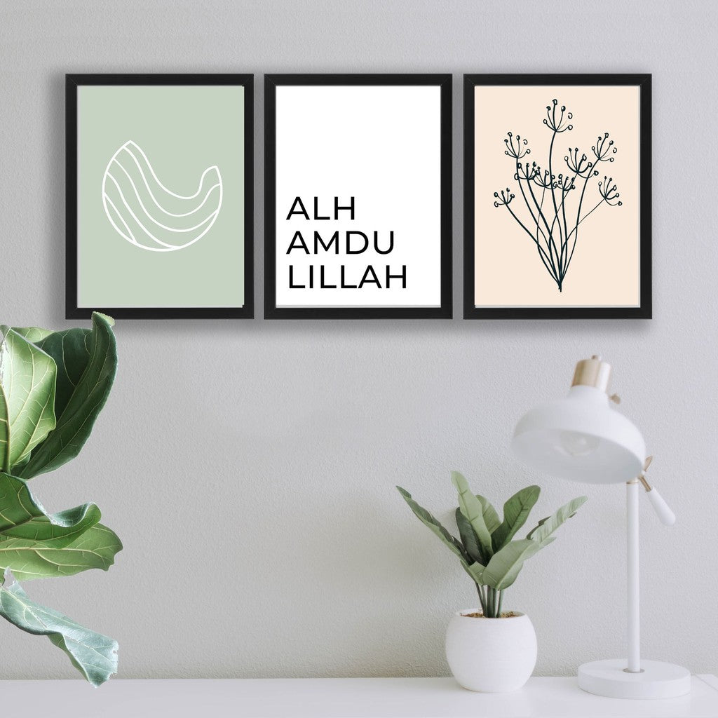 Ikea Fiskbo wall art deco 30 x 40cm including minimalist alam cetak picture frame leaf / nature design