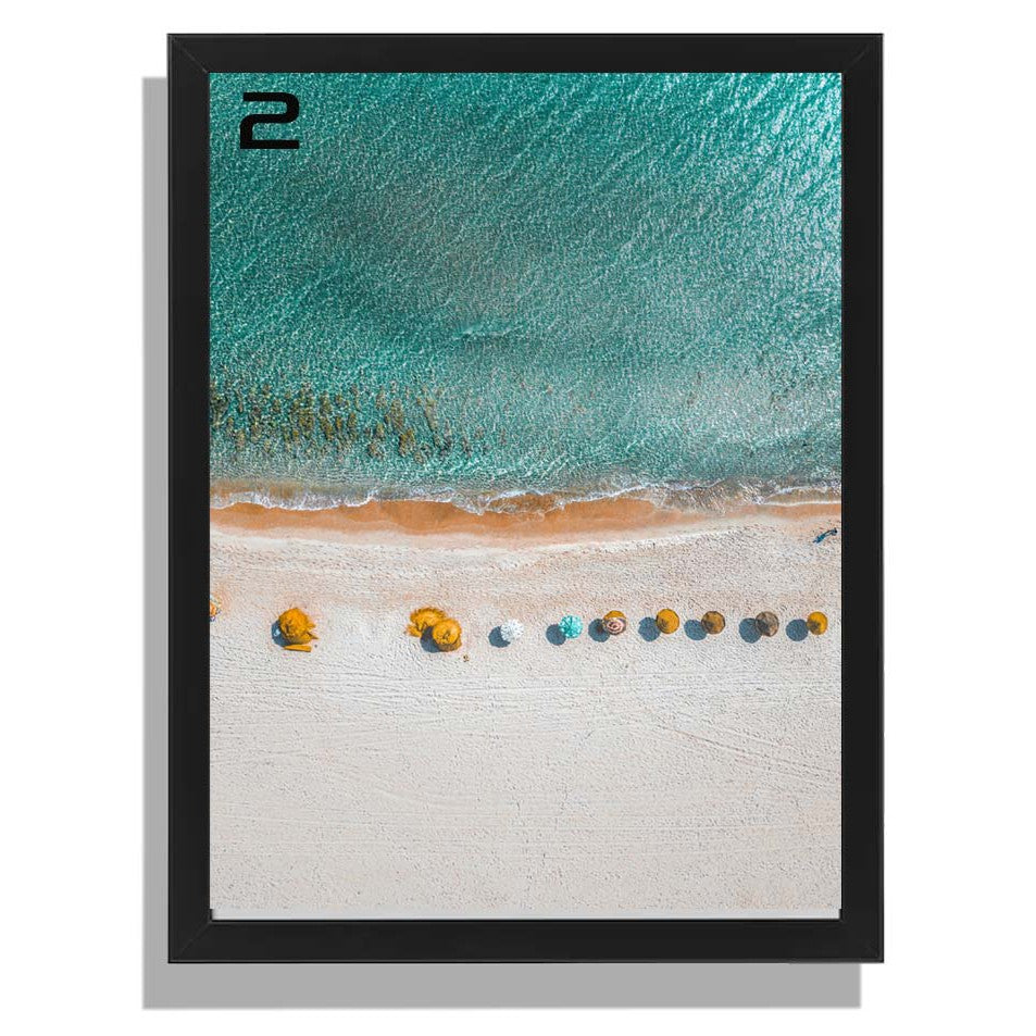 Ikea Fiskbo wall deco 30 x 40cm including minimalist alam cetak picture frame beach / nature design