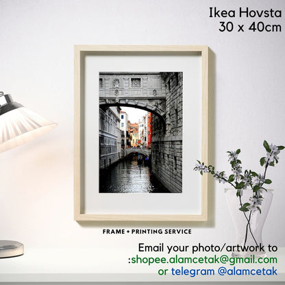 [Including Custom Photo Print Option] 30 x 40cm , 30x40 , 30x40cm Ikea Frame Hovsta