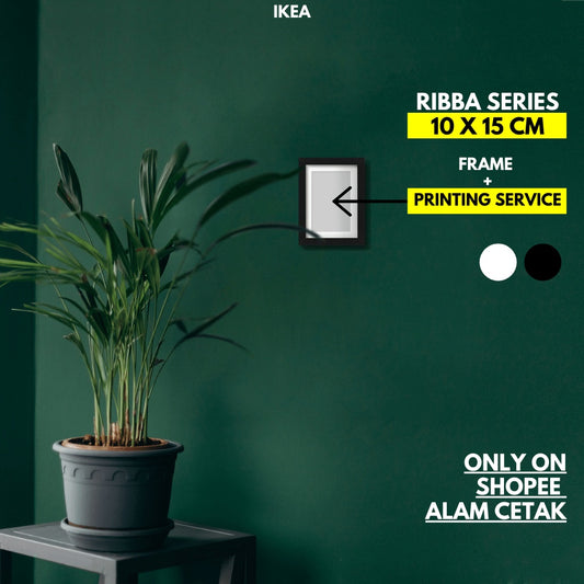 [Including Custom Photo Print Option] 10 x 15cm 4r size photo Ikea Frame Rodalm