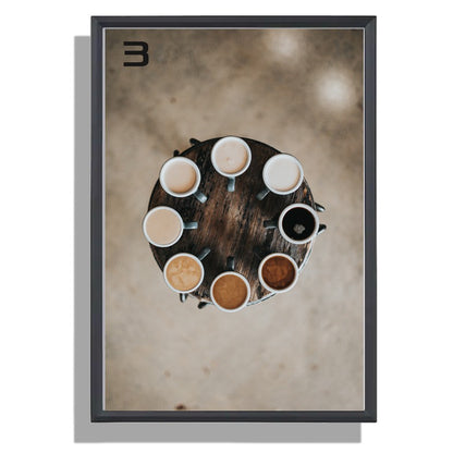 Ikea Yllevad wall deco 21 x 30cm a4 wallpaper including alam cetak picture frame coffee inspired