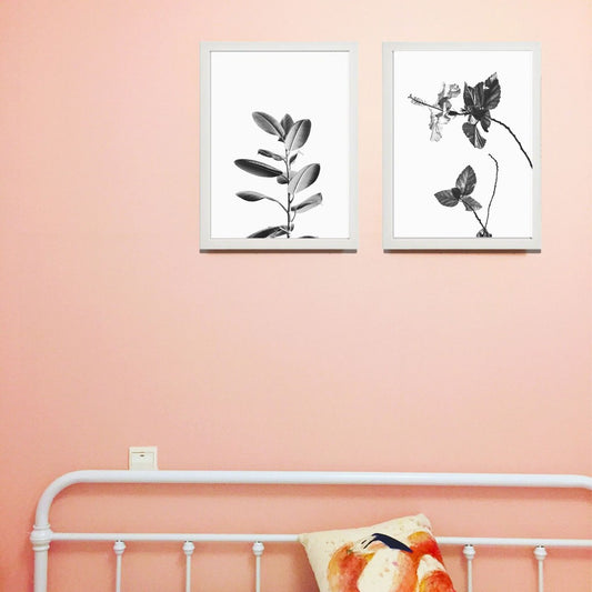 Ikea Fiskbo wall art deco 30 x 40cm including minimalist alam cetak picture photo frame leaf / nature design bedroom