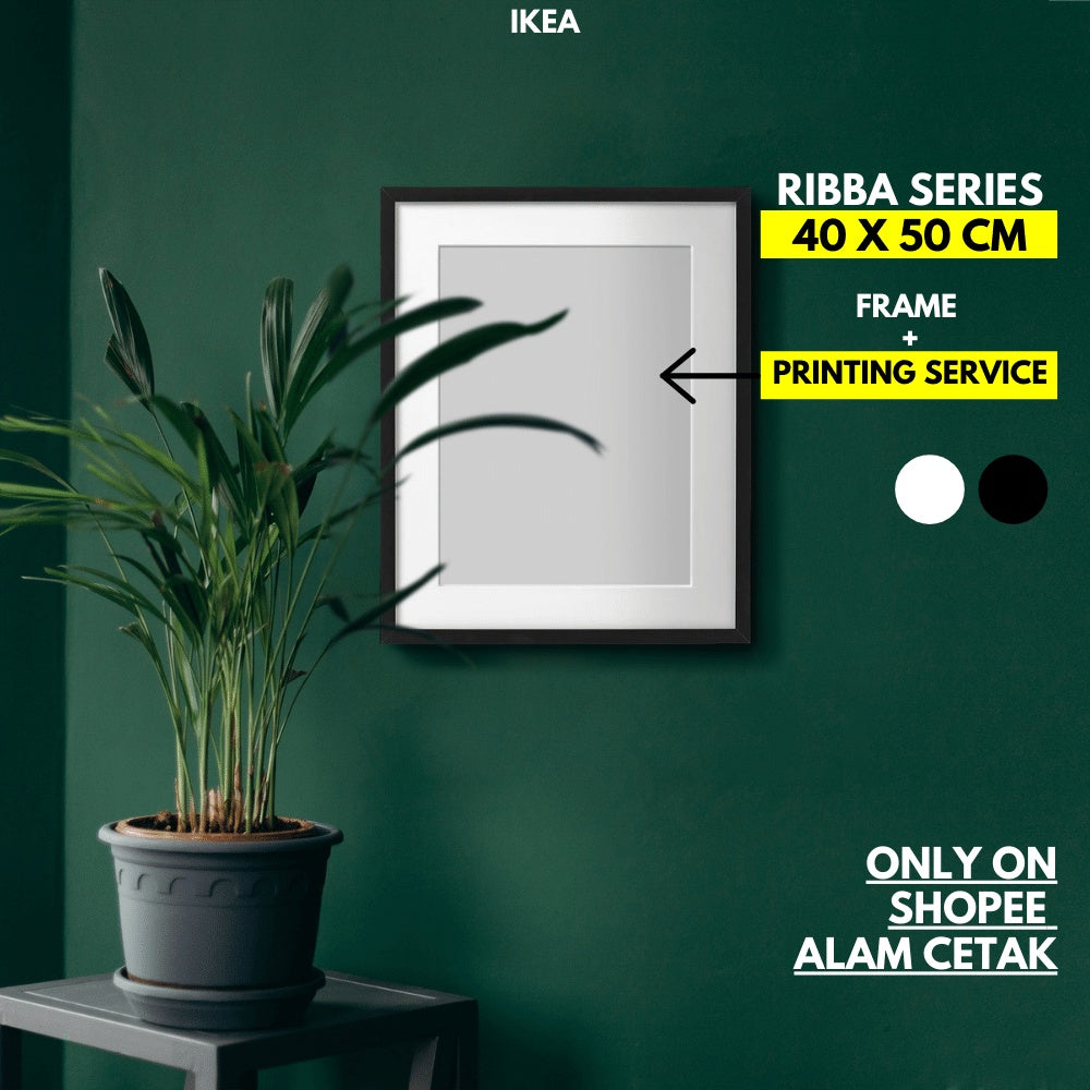 [Including Custom Photo Print Option] 40 x 50cm Ikea Frame Rodalm