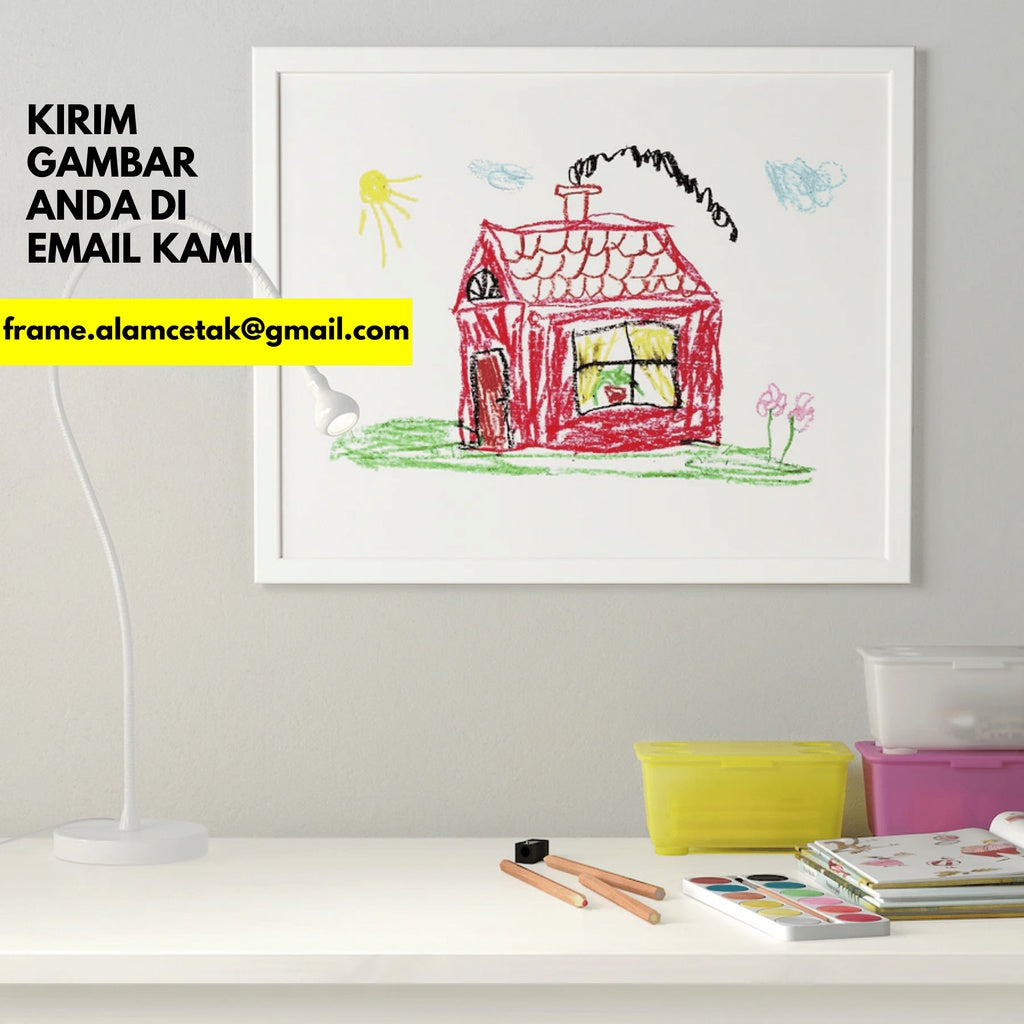 [Including customize Photo Print Option] 40 x 50cm Ikea Fiskbo