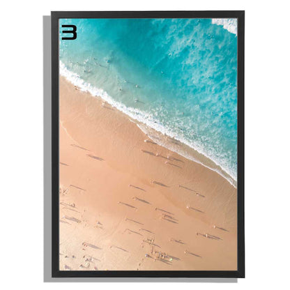 Ikea Fiskbo wall deco 50 x 70cm including minimalist alam cetak picture frame beach design