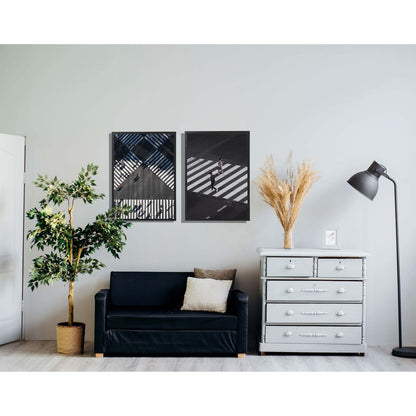 Ikea fiskbo wall deco 50 x 70cm including minimalist / modern alam cetak photo asphlat design