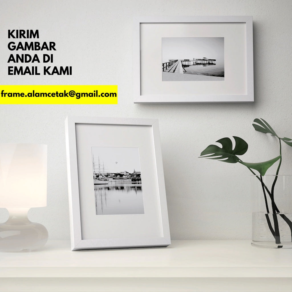 [Including Custom Photo Print Option] 21 x 30cm A4 Ikea Frame Rodalm