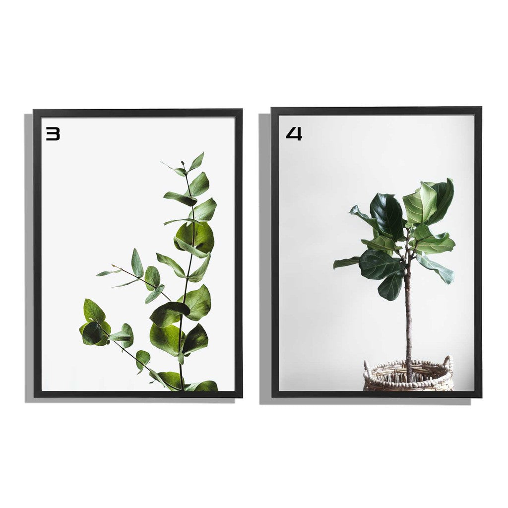 Ikea fiskbo wall deco 50 x 70cm including minimalist / modern alam cetak picture frame leaf design