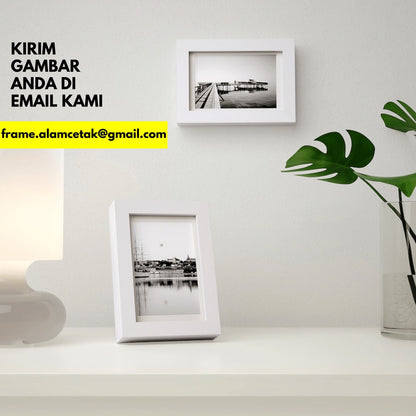 [Including Custom Photo Print Option] 10 x 15cm 4r size photo Ikea Frame Rodalm