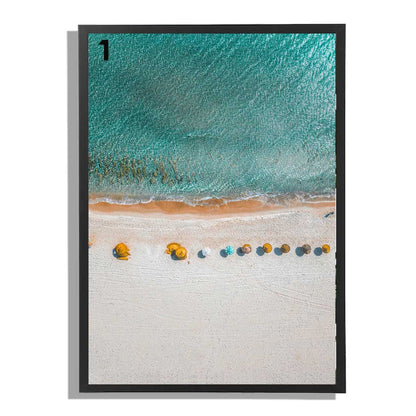 Ikea Fiskbo wall deco 50 x 70cm including minimalist alam cetak picture frame beach design