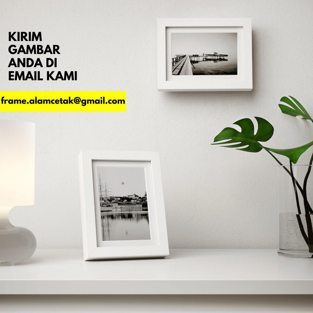 [Including Custom Photo Print Option] 13 x 18cm ikea Frame Rodalm, frame size 5r, photo size 4r