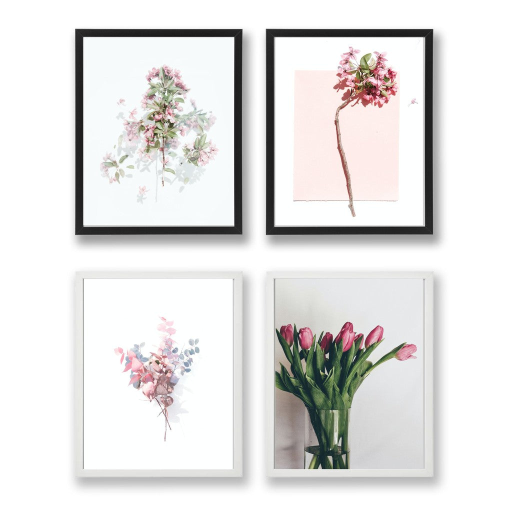 Ikea Fiskbo wall art deco 40 x 50cm including minimalist alam cetak picture frame floral / nature design