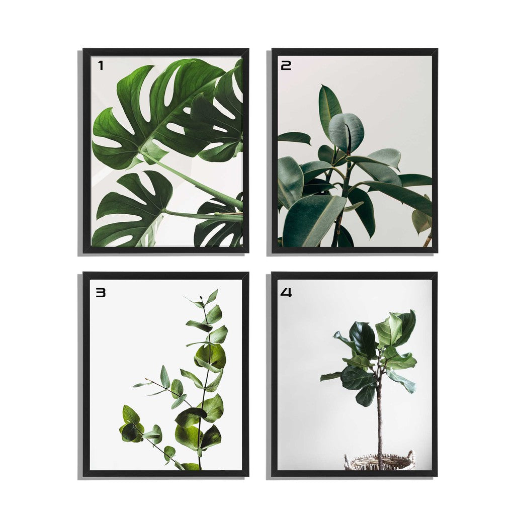 Ikea Fiskbo Wall deco 40 x 50cm including minimalist alam cetak picture frame leaf design