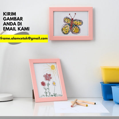 [Including Custom Photo Print Option] 13 x 18cm Ikea frame Fiskbo