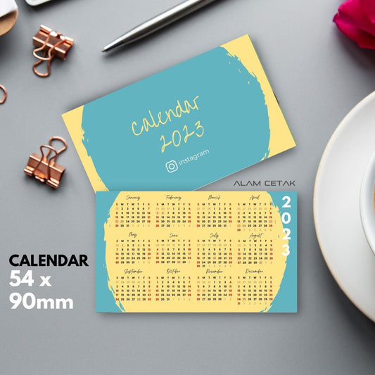 Pocket Size 2023 Calendar 100-100pcs sc6